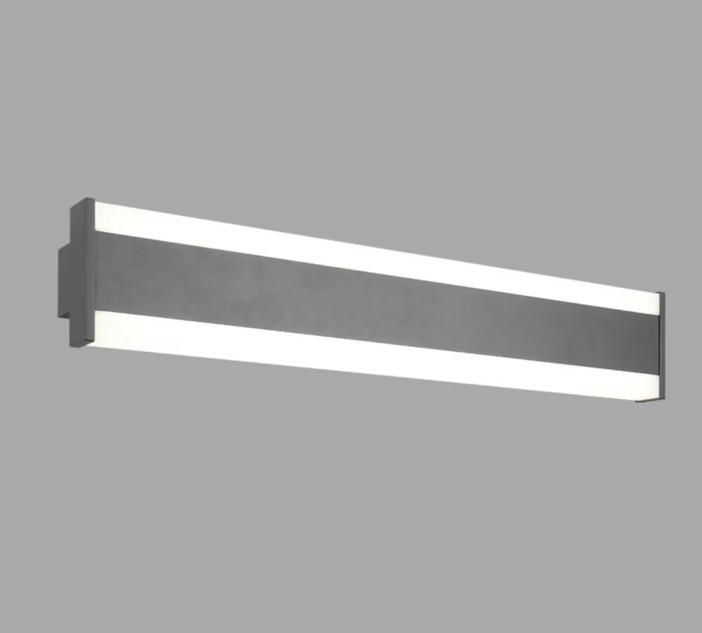 Applique Da Esterno-Selezionato da Mazzolaluce Applique da esterno antracite led anti corrosione ip54