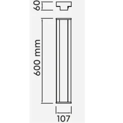 Applique Da Esterno-Selezionato da Mazzolaluce Applique da esterno antracite led anti corrosione ip54