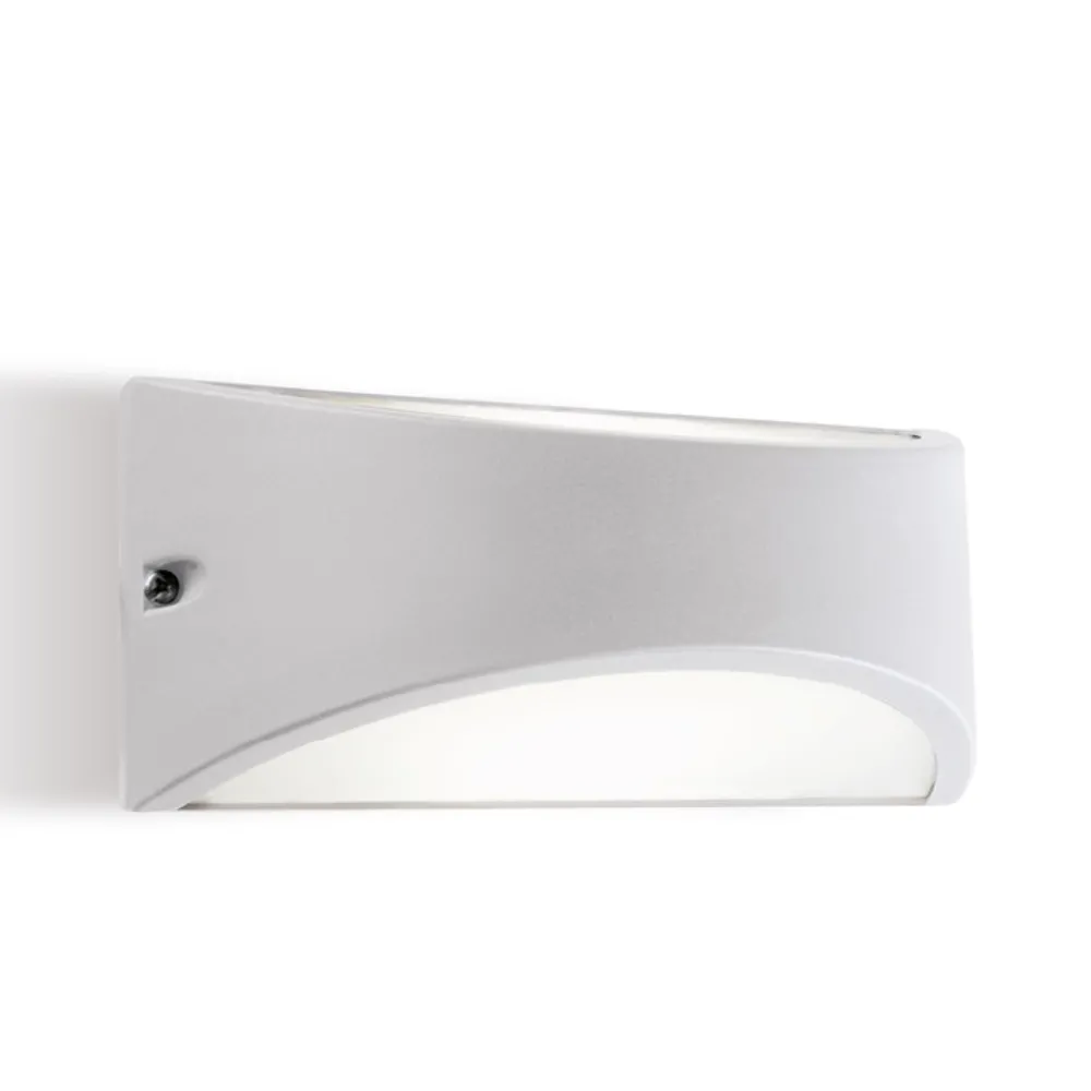 Applique Da Esterno-Selezionato da Mazzolaluce Applique da esterno balcone bianca led 4000k ip65