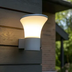 Applique Da Esterno-Selezionato da Mazzolaluce Applique da esterno balcone moderna grigia ip44