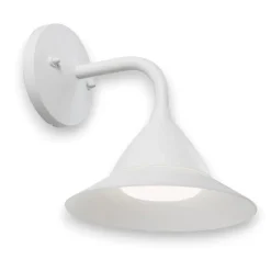 Applique Da Esterno-Selezionato da Mazzolaluce Applique da esterno bianca moderna led 20w 3000k