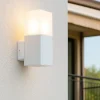 Applique Da Esterno-Selezionato da Mazzolaluce Applique da esterno bianca moderna led 7w 4000k ip54