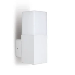 Applique Da Esterno-Selezionato da Mazzolaluce Applique da esterno bianca moderna led 7w 4000k ip54