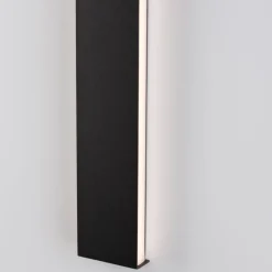 Applique Da Esterno-Selezionato da Mazzolaluce Applique da esterno 60cm led 20w 3000k rettangolare nero