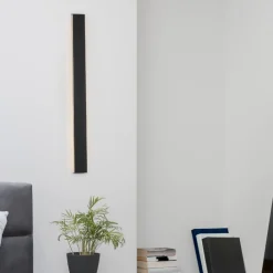 Applique Da Esterno-Selezionato da Mazzolaluce Applique da esterno 60cm led 20w 3000k rettangolare nero