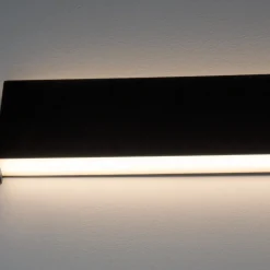 Applique Da Esterno-Selezionato da Mazzolaluce Applique da esterno 120cm led 44w 3000k rettangolare nero