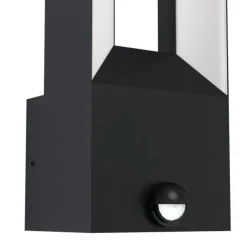 Applique Da Esterno-Selezionato da Mazzolaluce Applique da esterno con sensore di movimento nera ip44 led 3000k