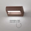 Applique Da Esterno-Perenz Illuminazione Applique da esterno corten moderna orientabile perenz orienta