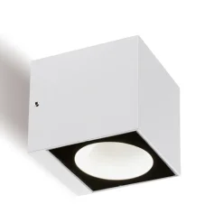 Applique Da Esterno-Selezionato da Mazzolaluce Applique da esterno cubo bianco led 6w 4000k ip65