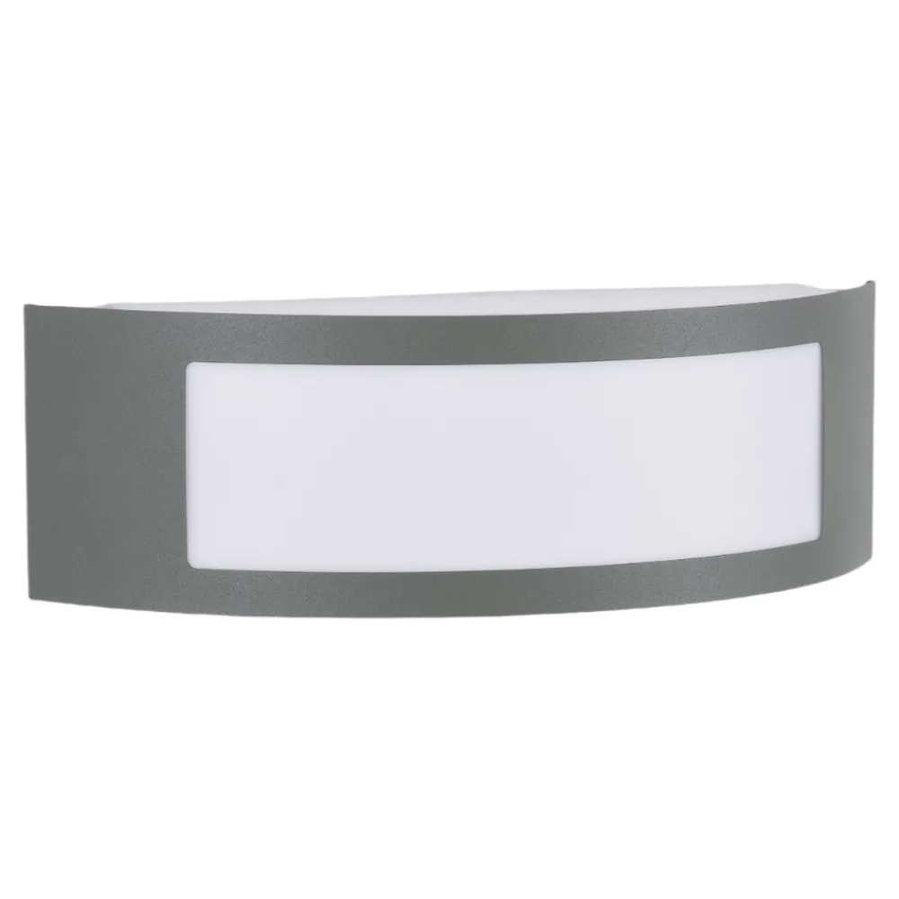 Applique Da Esterno-Selezionato da Mazzolaluce Applique da esterno design curva grigio antracite