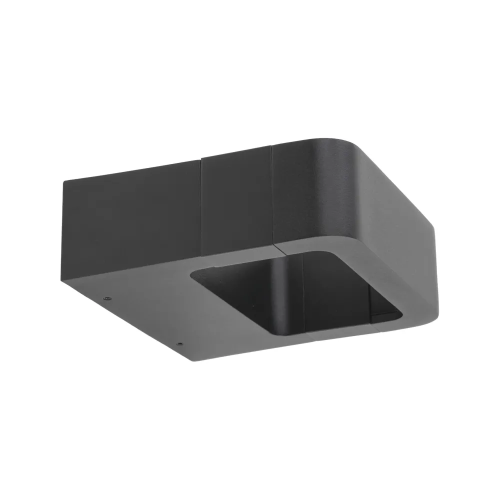 Applique Da Esterno-Selezionato da Mazzolaluce Applique da esterno design moderno grigio antracite led 10w 3000k ip54