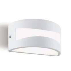 Applique Da Esterno-Selezionato da Mazzolaluce Applique da esterno design moderno bianco led 3000k ip65
