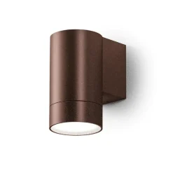 Applique Da Esterno-Gea Luce Applique da esterno cilindro marrone