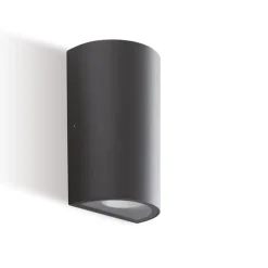 Applique Da Esterno-Selezionato da Mazzolaluce Applique da esterno grafite biemissione luce led 12w 4000k