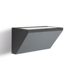 Applique Da Esterno-Selezionato da Mazzolaluce Applique da esterno grafite moderna led 18w 3000k ip65