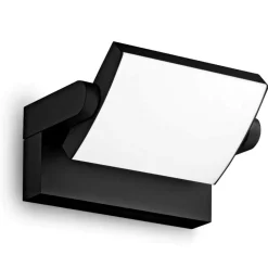 Applique Da Esterno-Ideal Lux Applique da esterno swipe ap orientabile nero