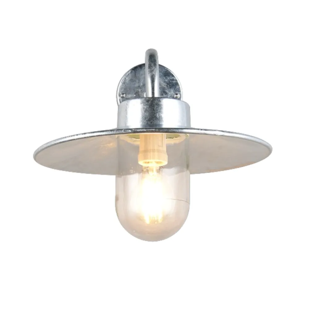Applique Da Esterno-Selezionato da Mazzolaluce Applique da esterno ip44 acciaio zincato anti corrosione salsedine