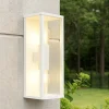 Applique Da Esterno-Selezionato da Mazzolaluce Applique da esterno ip44 h14 cm bianco opaco