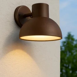 Applique Da Esterno-Selezionato da Mazzolaluce Applique da esterno ip44 h18 cm ruggine corten