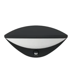 Applique Da Esterno-Selezionato da Mazzolaluce Applique da esterno ip44 sensore di movimento e crepuscolare nera
