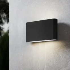 Applique Da Esterno-Selezionato da Mazzolaluce Applique da esterno led cct antracite ip65 17cm