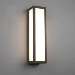 Applique Da Esterno-Selezionato da Mazzolaluce Applique da esterno led 3000k antracite anti corrosione