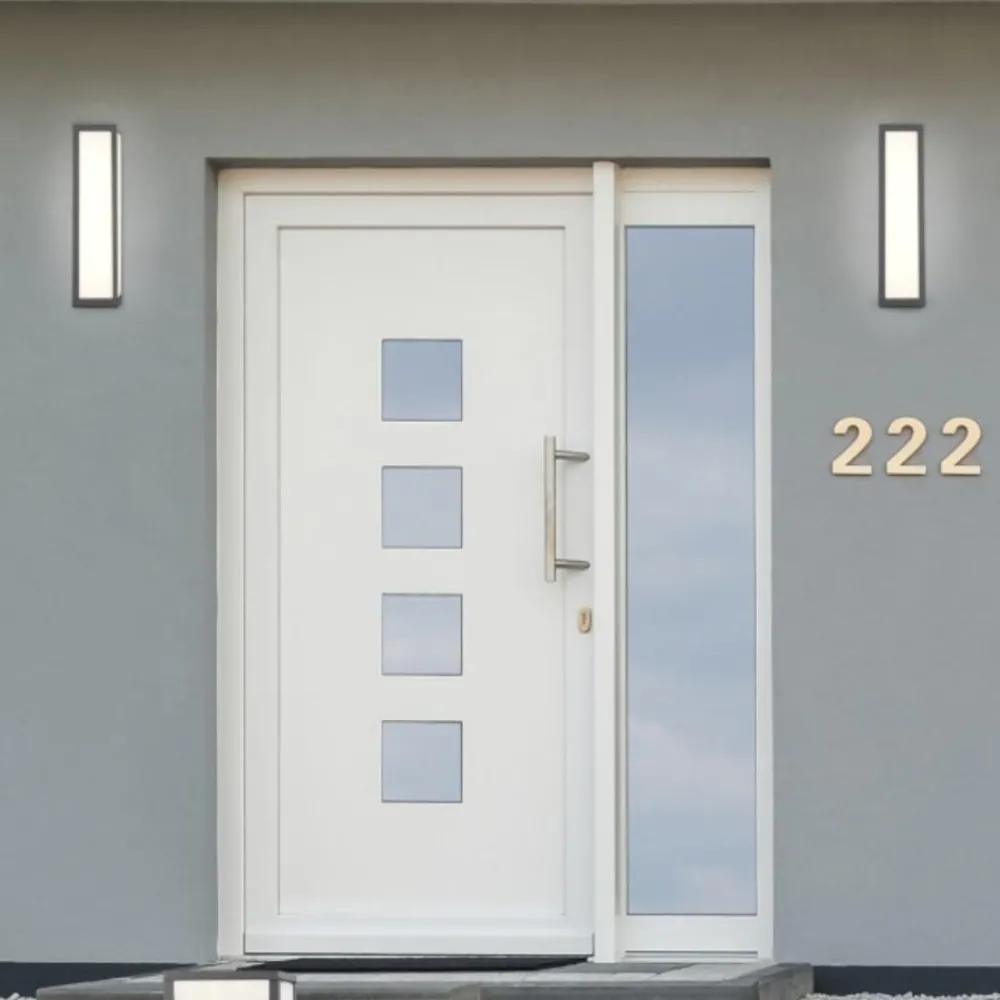 Applique Da Esterno-Selezionato da Mazzolaluce Applique da esterno led 3000k antracite anti corrosione