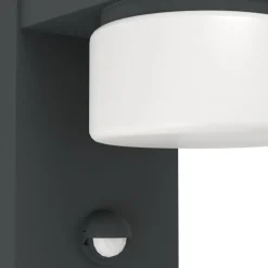 Applique Da Esterno-Selezionato da Mazzolaluce Applique da esterno led 3000k ip44 sensore di movimento antracite