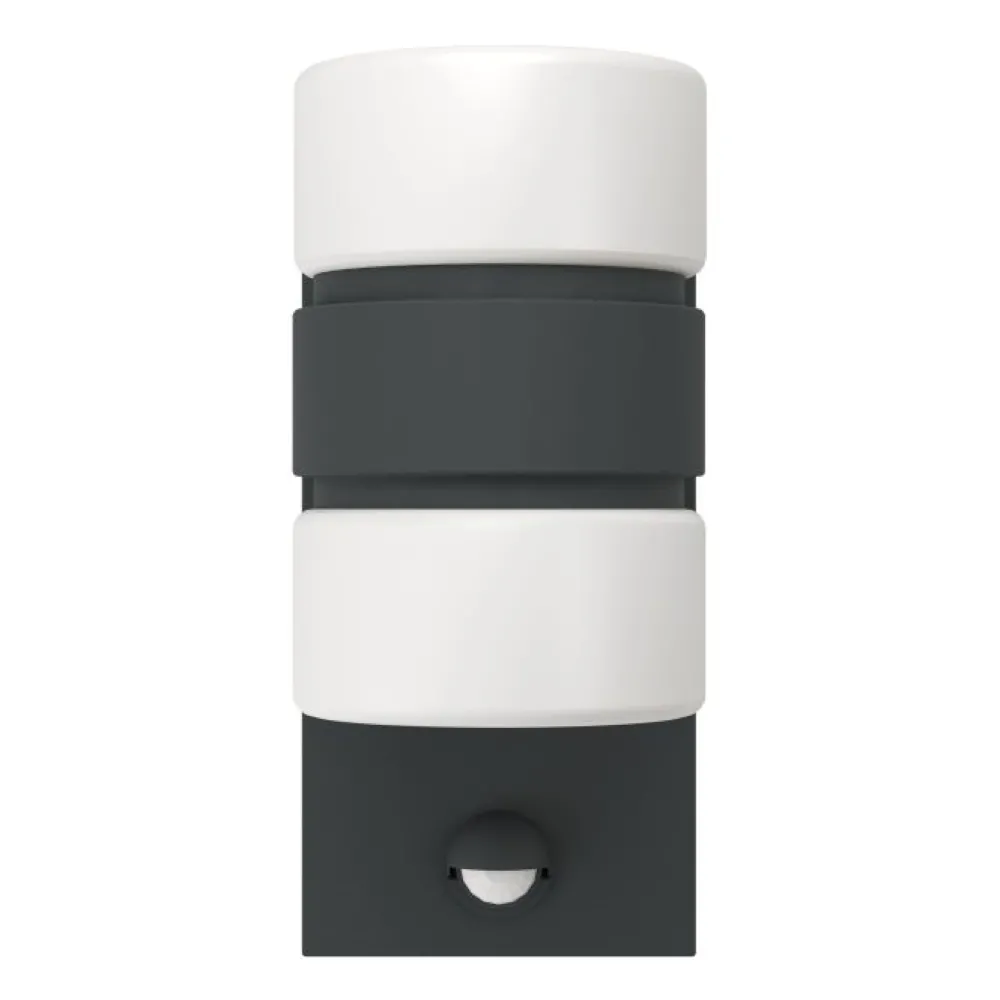 Applique Da Esterno-Selezionato da Mazzolaluce Applique da esterno led 3000k ip44 sensore di movimento antracite