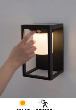Applique Da Esterno-Selezionato da Mazzolaluce Applique da esterno led luce solare crepuscolare dimmerabile