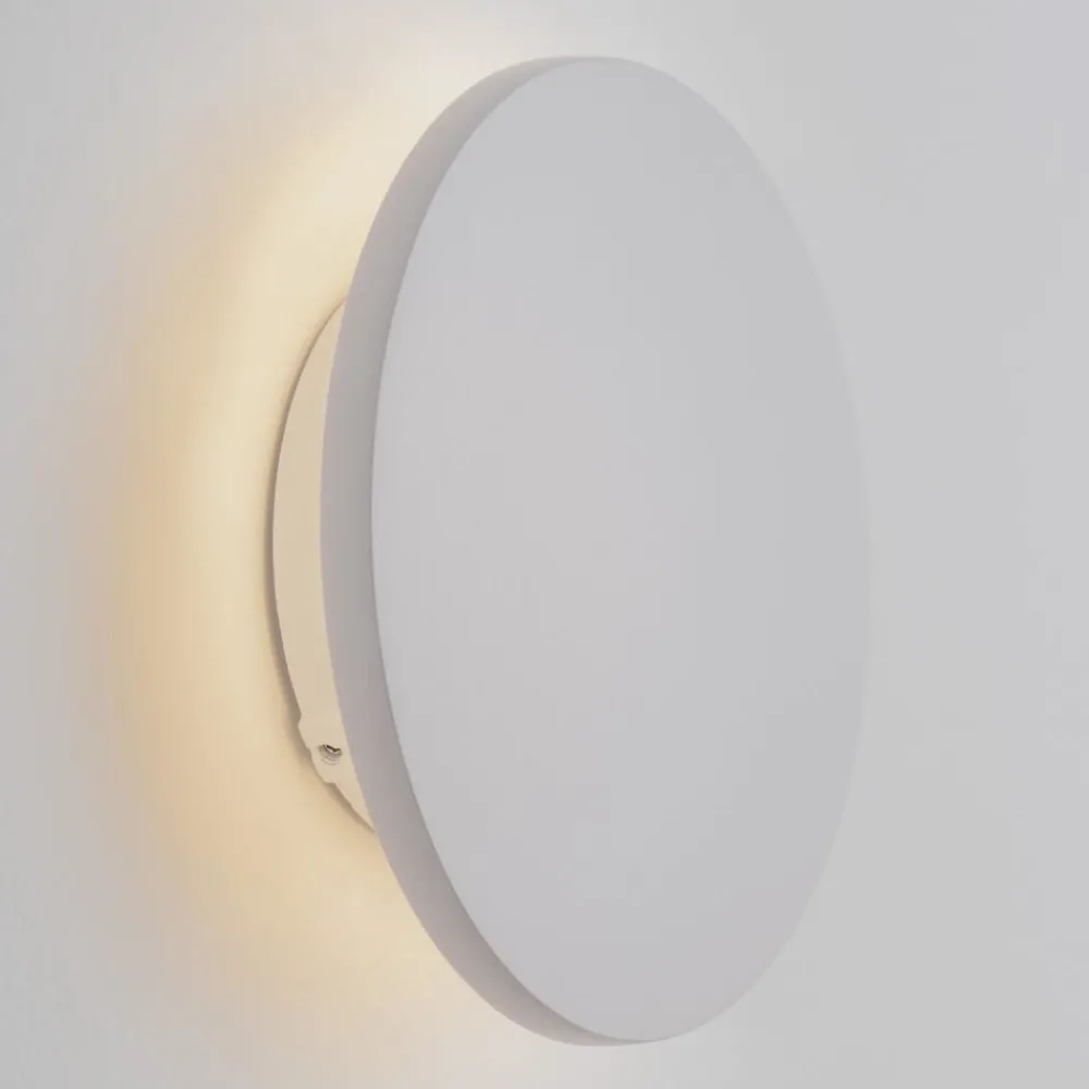 Applique Da Esterno-Selezionato da Mazzolaluce Applique da esterno led 9w 3000k disco bianco