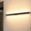 Applique Da Esterno-Ideal Lux Applique da esterno led 23w 3000k antracite linea ap d144