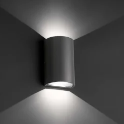 Applique Da Esterno-Selezionato da Mazzolaluce Applique da esterno led 6w 4000k moderna biemissione