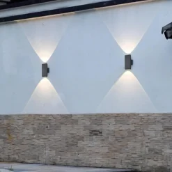 Applique Da Esterno-Selezionato da Mazzolaluce Applique da esterno led 6w 3000k moderna antracite