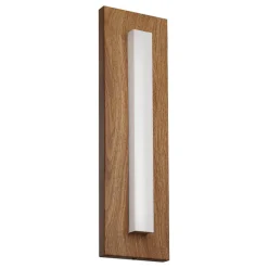 Applique Da Esterno-Selezionato da Mazzolaluce Applique da esterno legno ip44 led 3000k moderna