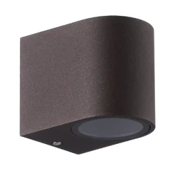 Applique Da Esterno-Selezionato da Mazzolaluce Applique da esterno marrone corten