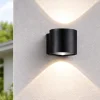 Applique Da Esterno-Perenz Illuminazione Applique da esterno moderna antracite led 12w 3000k vision perenz