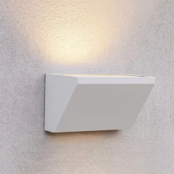Applique Da Esterno-Selezionato da Mazzolaluce Applique da esterno moderna bianca led 18w 4000k ip65