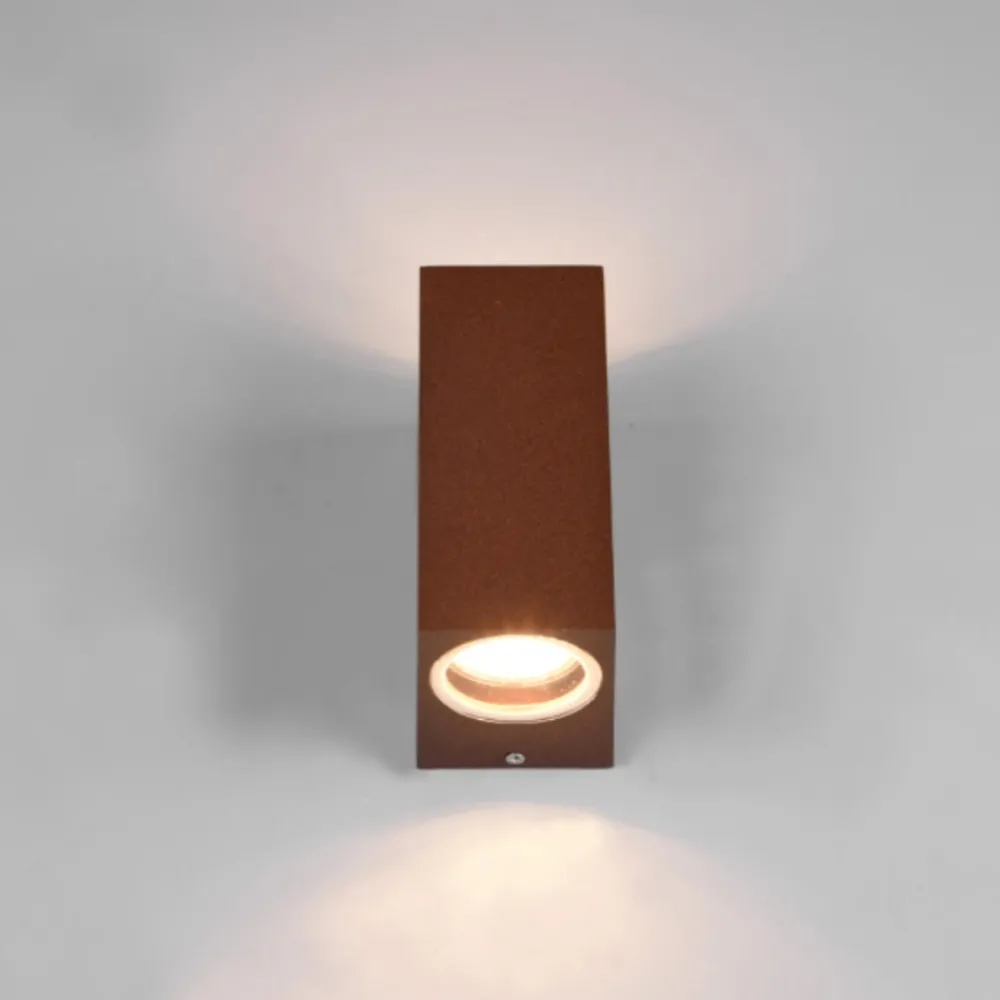 Applique Da Esterno-Selezionato da Mazzolaluce Applique da esterno moderna marrone corten