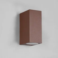 Applique Da Esterno-Selezionato da Mazzolaluce Applique da esterno moderna marrone corten