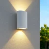 Applique Da Esterno-Selezionato da Mazzolaluce Applique da esterno moderno bianca led 20w 3000k