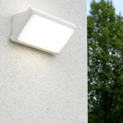 Applique Da Esterno-IsyLuce Applique da esterno moderno led 12w 3000k bianca