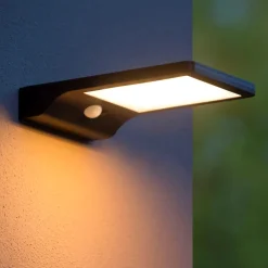 Applique Da Esterno-Selezionato da Mazzolaluce Applique da esterno moderno luce solare con sensore movimento crepuscolare