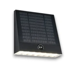 Applique Da Esterno-Selezionato da Mazzolaluce Applique da esterno nera led 6w sensore di movimento