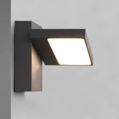Applique Da Esterno-Selezionato da Mazzolaluce Applique da esterno orientabile antracite led 3000k moderna anti corrosione