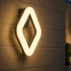 Applique Da Esterno-Selezionato da Mazzolaluce Applique da esterno quadrata moderna grafite led 20w 3000k ip65