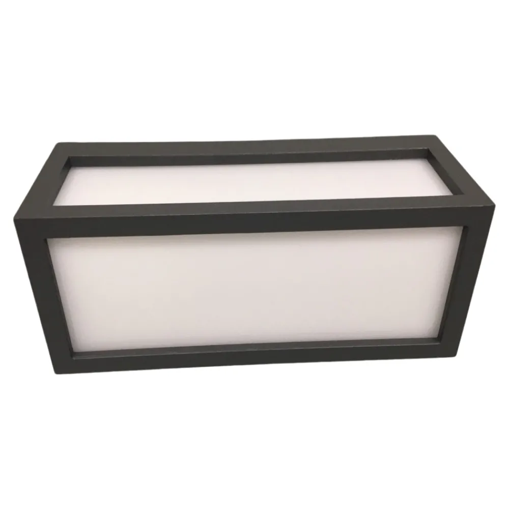 Applique Da Esterno-IsyLuce Applique da esterno rettangolare r7s antracite