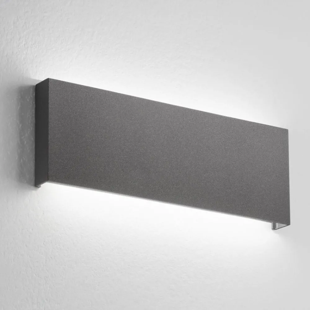 Applique Da Esterno-Affralux Applique da esterno rettangolare led 30w 3000k 4000k wally