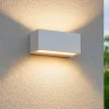 Applique Da Esterno-Selezionato da Mazzolaluce Applique da esterno rettangolare grigia led 36w 4000k moderna