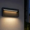 Applique Da Esterno-Selezionato da Mazzolaluce Applique da esterno rettangolare nera led cct ip65